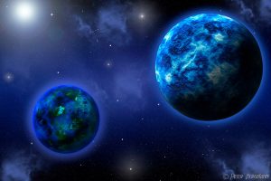 Exoplaneten - Fotocomposing